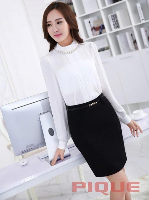 Офисные блузки